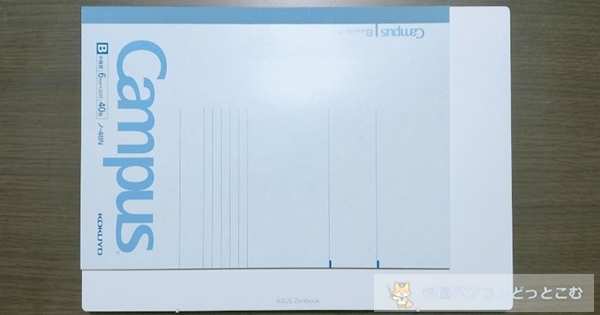 ASUS Zenbook S 13 OLED のサイズ